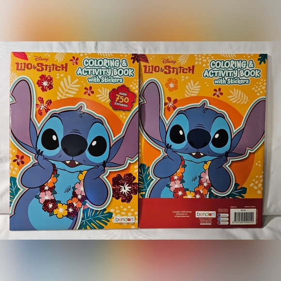 Disney | Design | Disney Lilo Stitch Coloring Activity Book With ...